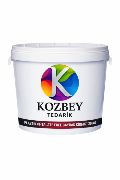 PLASTİK PHTALATE FREE KRAMEN KIRMIZI