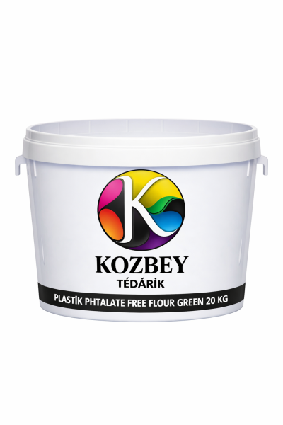 PLASTİK PHTALATE FREE FLOUR GREEN
