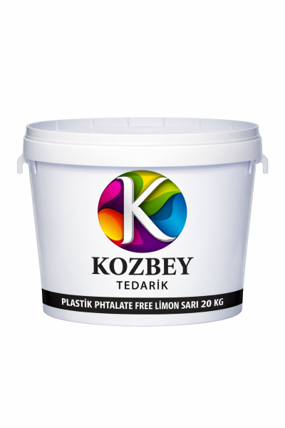 PLASTİK PHTALATE FREE LİMON SARI