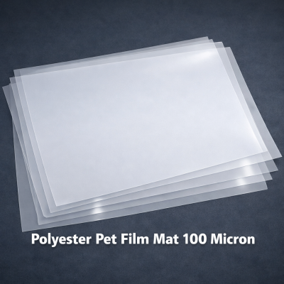 Polyester Pet Film Mat 100 Micron Transfer Kağıdı