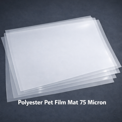 Polyester Pet Film Mat 75 Micron Transfer Kağıdı