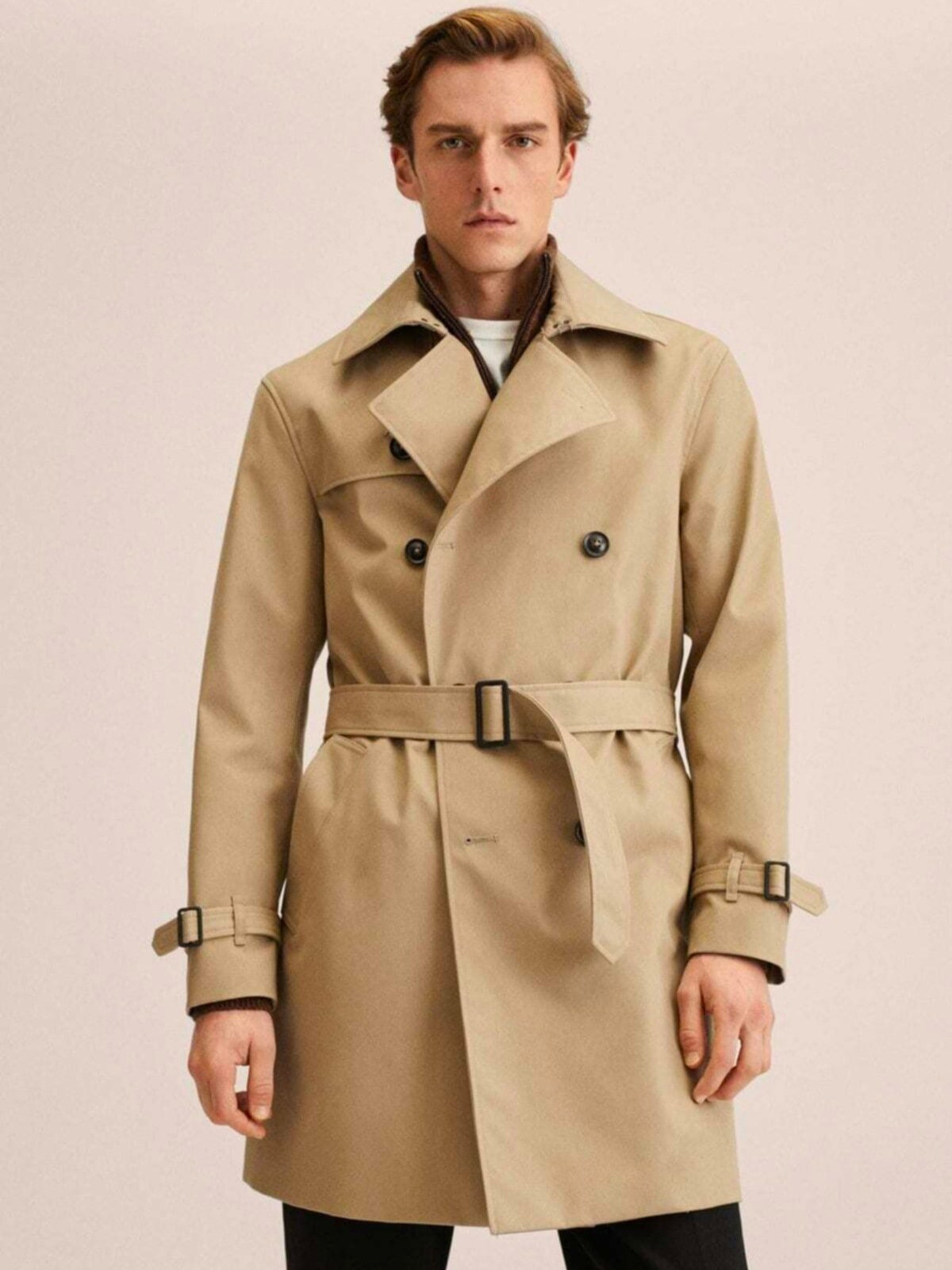 Su Geçirmez Koton Trençkot